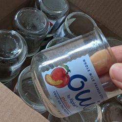 30 Oui Glass Jars