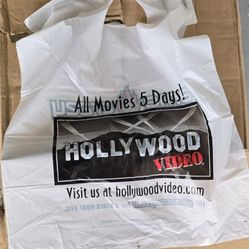 Hollywood Video/ Game Crazy Bags