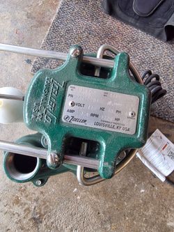 Zoeller sump pump