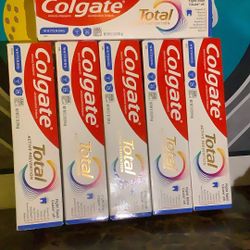 6-Colgate Total 5.1oz All For $14 Or 4 For $10
