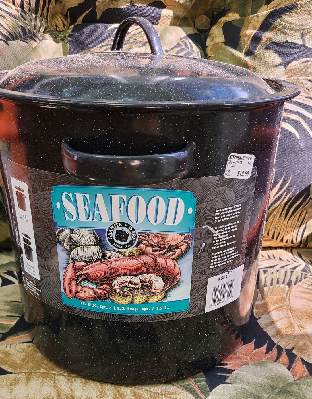 16 qt Seafood pot