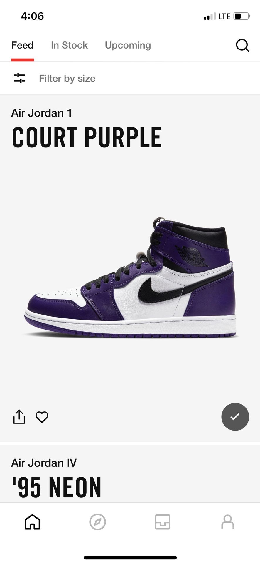 Jordan 1 Court Purple 2.0