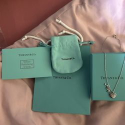 Tiffany & Co. Return to Tiffany® Love Heart Tag Key Pendant with Double Keys