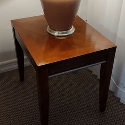 End Tables (2) Solid Wood 