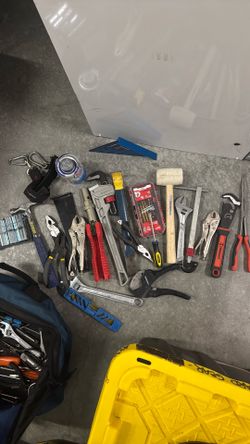 Tools & Plumbing Tool Lot – Husky, Wrenches, Hammers