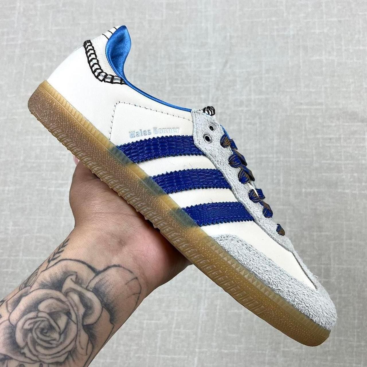 Adidas x Wales Bonner Samba Nylon “Wonder Clay Royal Blue Men