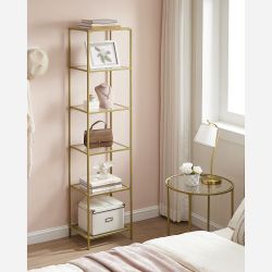 Bookcase, 6-Tier Bookshelf