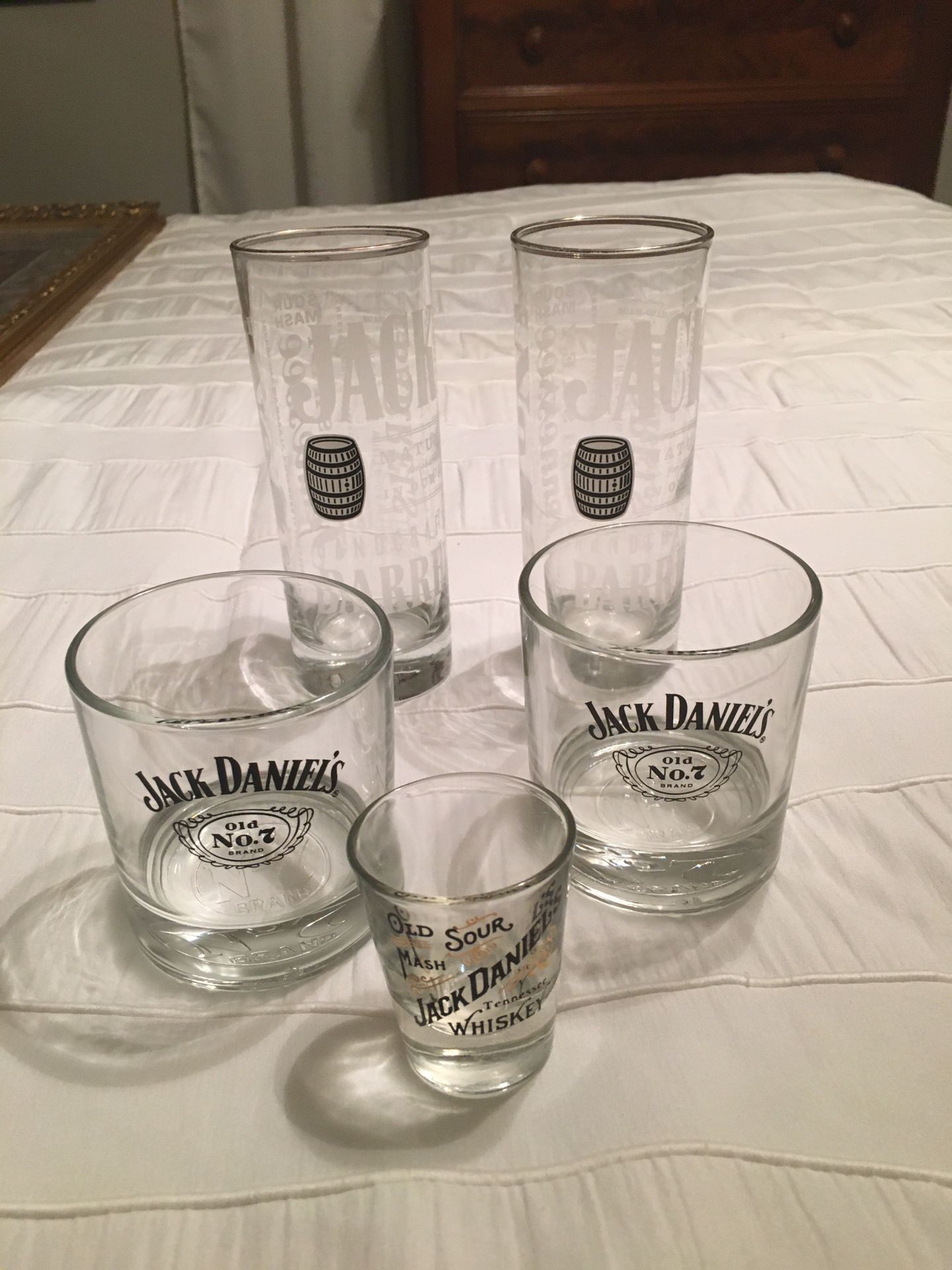 Jack Daniel glasses
