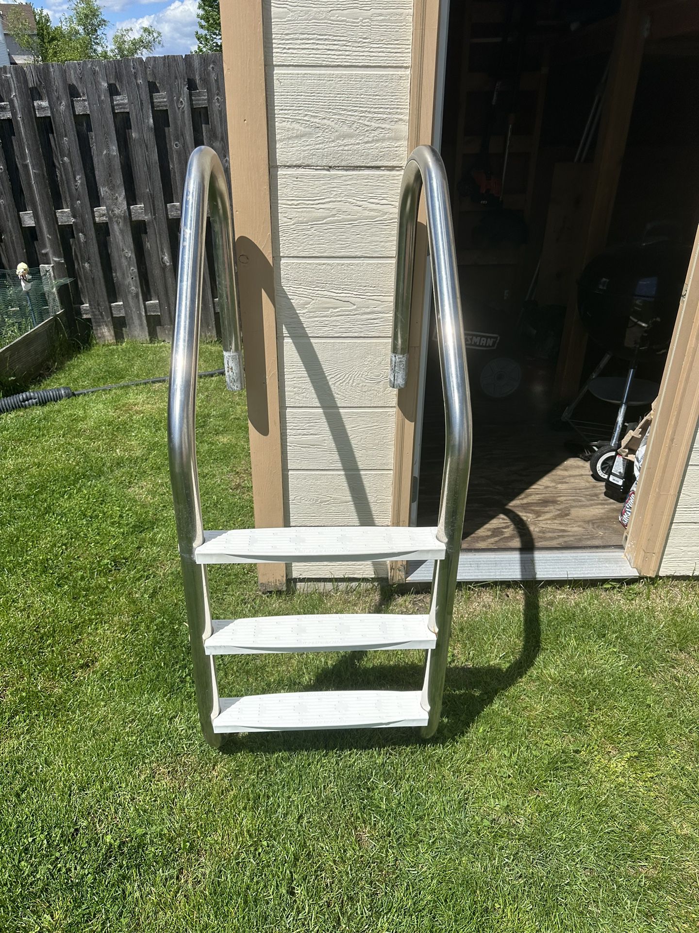 3-Step Stainless Steel Swimming Pool Ladder
