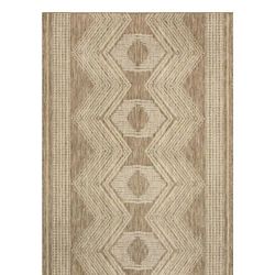 BRAND NEW 
nuLOOM
Ranya Tribal Light Brown 8 ft. x 10 ft. Indoor/Outdoor Patio/Living Room/Bedroom/Dining Room Area Rug
