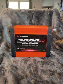 Schumacher 2000w power inverter used