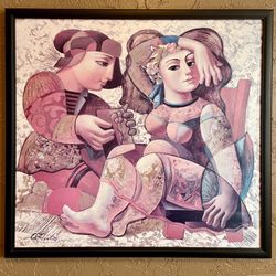 Large Framed Artwork