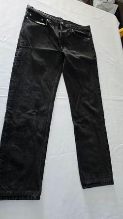 A.P.C. New Standard black denim jeans.
