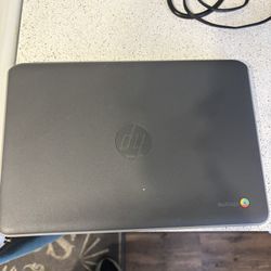 HP chrome notebook