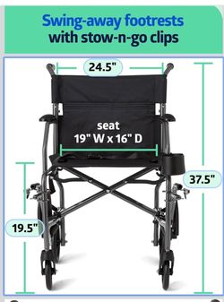 Medline wheelchair