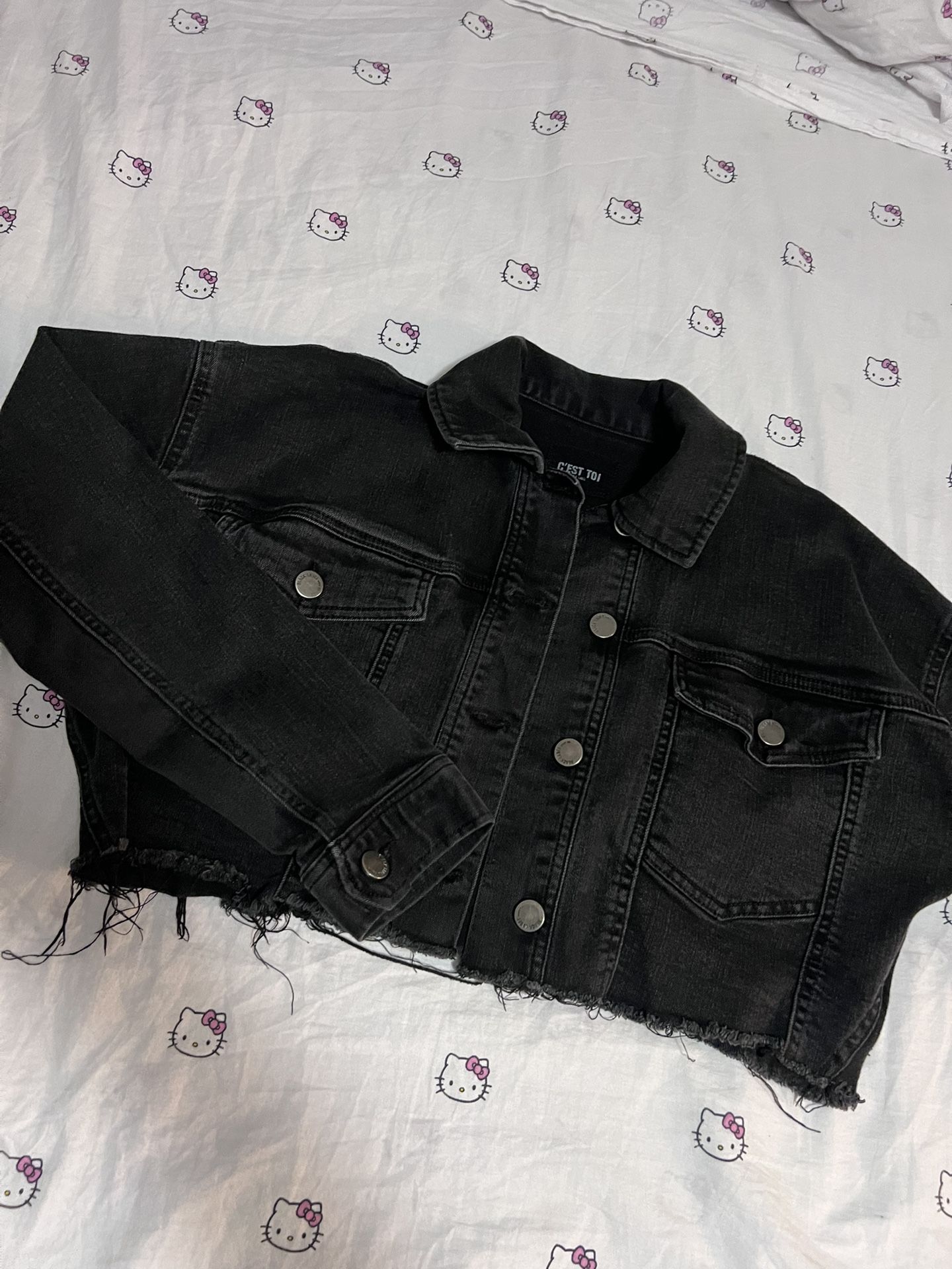 Black Denim Jacket