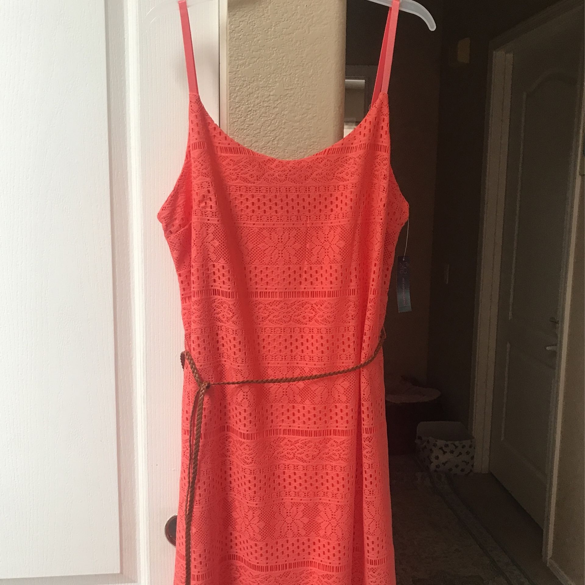 Coral Sundress
