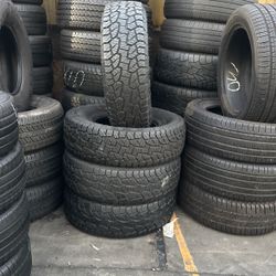 265/75R16 HANKOOK A SET OF FOUR USED TIRES