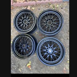 4 - 18x8 5x114.3 5x4.5 5x100 Infiniti G35 G37 Q50 Altima Sentra Accord Civic Scion Xb Tc Toyota Civic Camry Kia Optima Rims Wheels!!