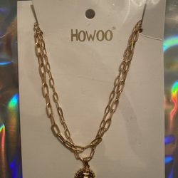 Brand new initial E necklaces