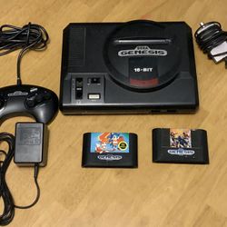 SEGA Genesis + Sonic And X-Men