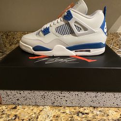 Jordan 4 Military Blue 🔥 Sizes 9, 10,10.5, 12, And 14 Brand New 