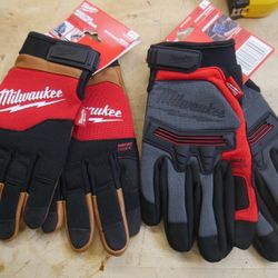 Milwaukee Gloves. Large 