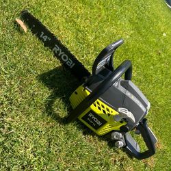 RYOBI 14 IN. CHAIN SAW ( GASOLINE ) $149