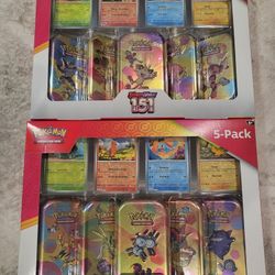 Pokemon 151 Tins