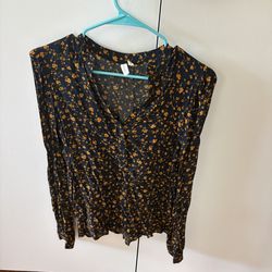 Nordstrom floral button down