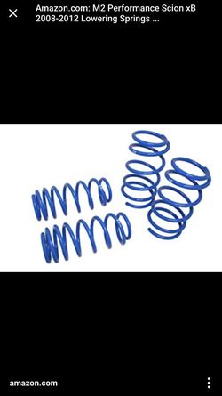 2012 xb lowering springs
