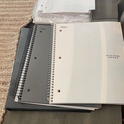 Free Binder Paper  And Notebooks