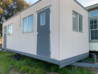 Small cute tiny office trailer