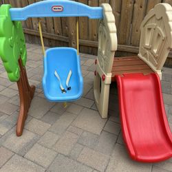 Little Tikes Swing And Slide Set