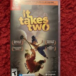 It takes two- Nintendo switch game