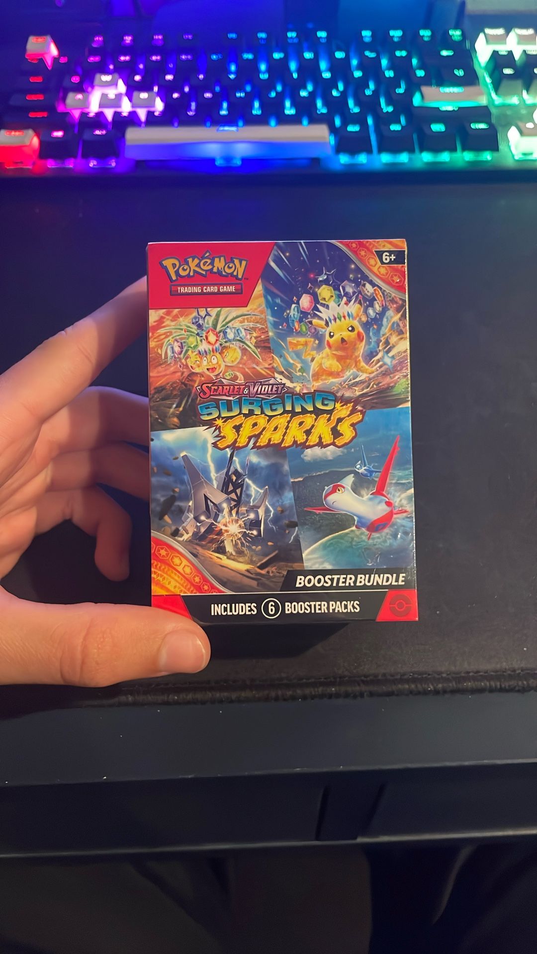 SURGING SPARKS BOOSTER BUNDLE SEALED