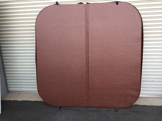 New Brown 77” X 77” Hot Tub/Spa Cover