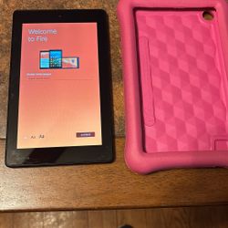 Amazon  Fire 7 Tablet with Case