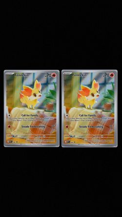 Pokemon Cards Fennekin PROMO card