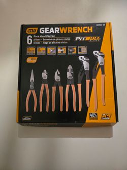 Gearwrench 6pcs Mixed Plier set