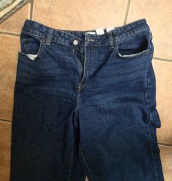 Time and Tru Wide Leg Jeans Womens 14 - Dark Wash