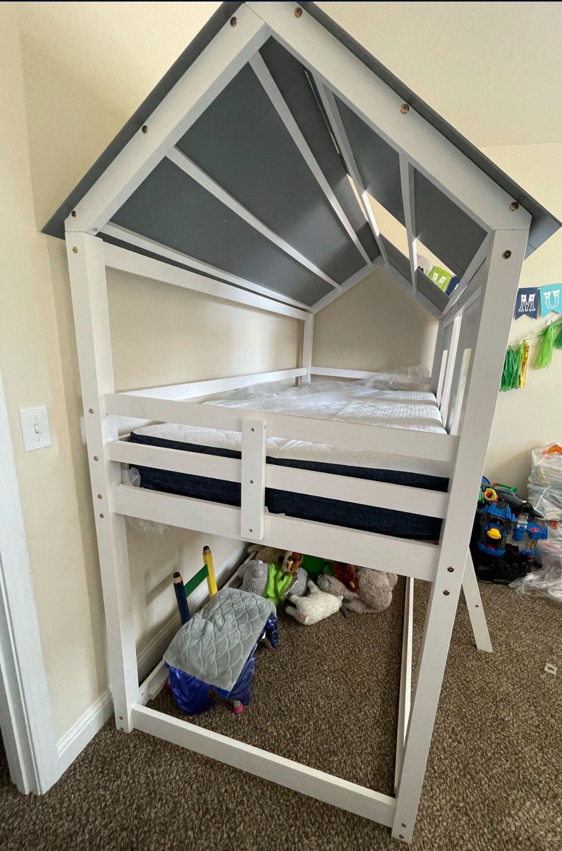 House Loft Bunk Bed