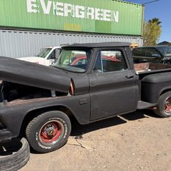 1966 Chevy C10 – Running Project Truck, Clean Title 