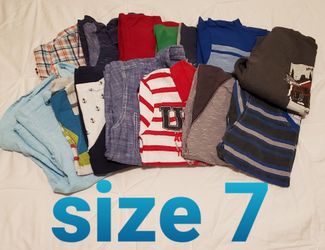 Boys shirts size 7