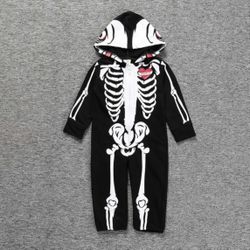 Kids Skull Halloween Bodysuit
