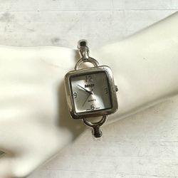 Bongo Silver Tone Watch 