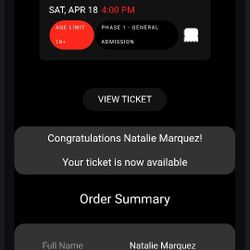 Black Coffee Mexico City GA Ticket