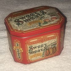 Kendal & Greaves Sweet Meats Tin From York England Holiday Tin