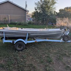 Fishing Boat With Trailer