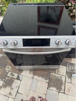 Samsung 30 inch slide in oven.